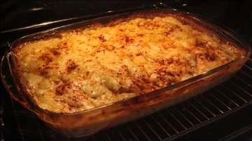 Fırında Sütlü Kaşarlı Patates Tarifi ve Malzemeleri